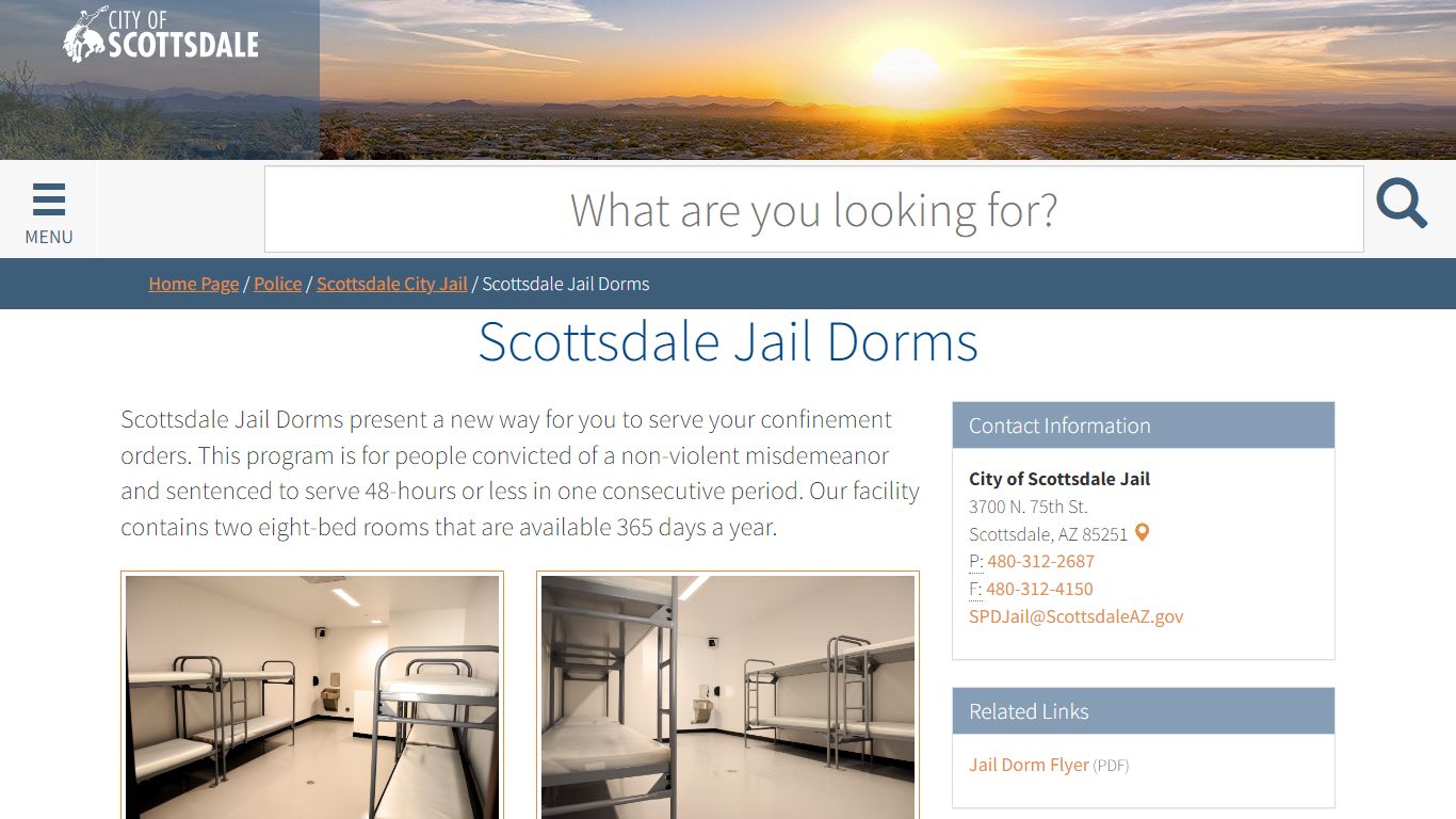 City of Scottsdale - Jail Dorms
